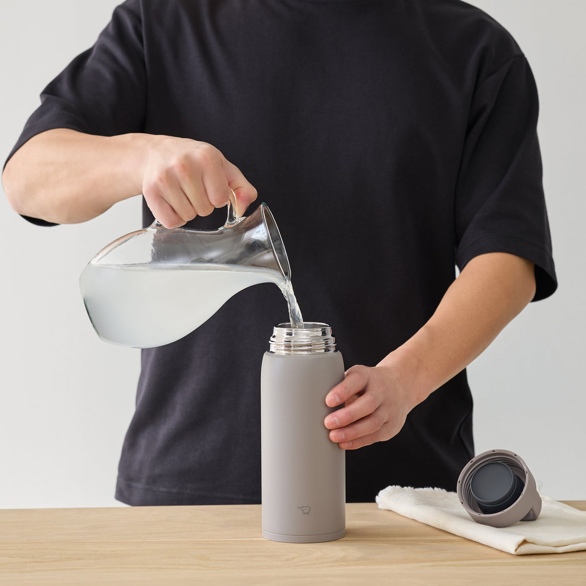27 oz. Stainless Mug with Lid Handle SU-DA80