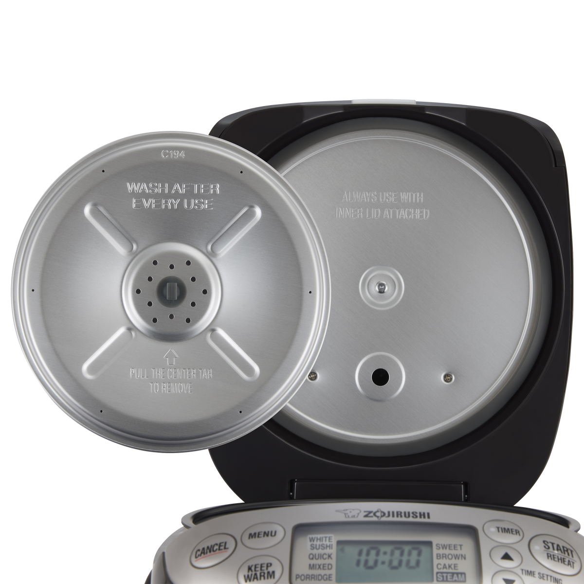 Micom Rice Cooker & Warmer (with PFAS-Free Nonstick) NS-TPC10/18
