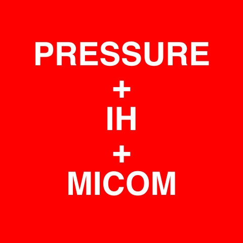 Pressure Induction Heating Rice Cooker & Warmer NW-YNC10/18